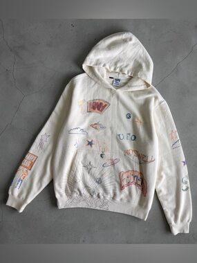 Billionaire Boys Club BB Horizons Hoodie - Gardenia, Size: L (831-9301) Men's